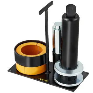 VEVOR Carrier Pinion Bearing Puller, Compatible with Dana 30, 40, 60, 70, Ford 9 Bearings, Pinion Puller Tool with 2 Clamshells, 45# Steel Clamshell Carrier Bearing Puller for Auto Repair