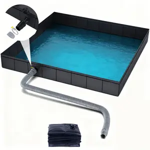 Foldable portable shower tray, camping outdoor shower room, fishing storage basin, collapsible shower pool, RV outdoor shower base, camping shower tent, pet bathing