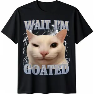Wait I'm Goated Silly T-Shirt