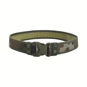 UniGender Outdoor Casual Belt, Versatile Canvas Belt with a Buckle, Lightweight for Outdoor Activities, Suitable for Men