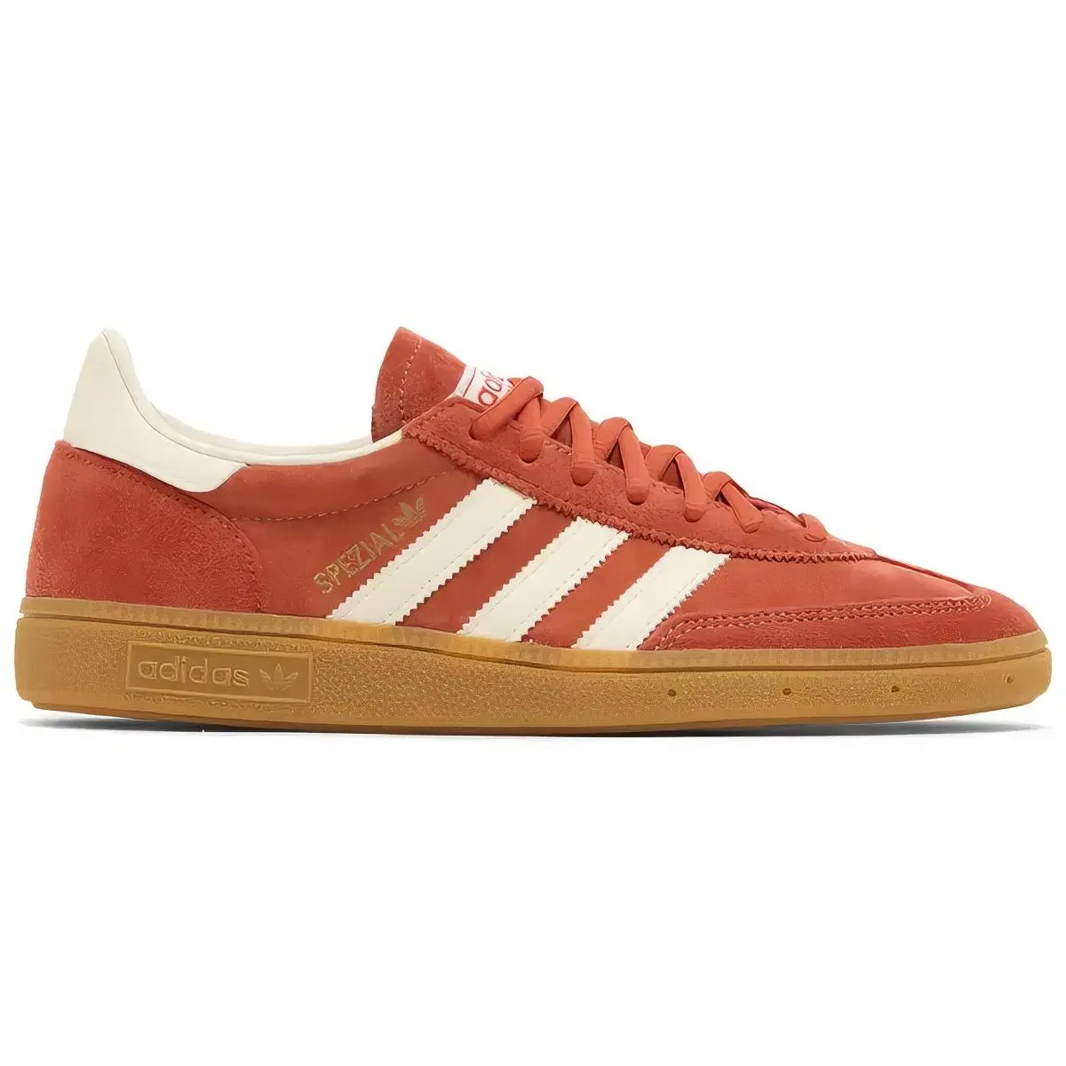 Adidas Handball Spezial Preloved Red - Special Edition Suede Sneakers with White Stripes and Gum Sole for Men