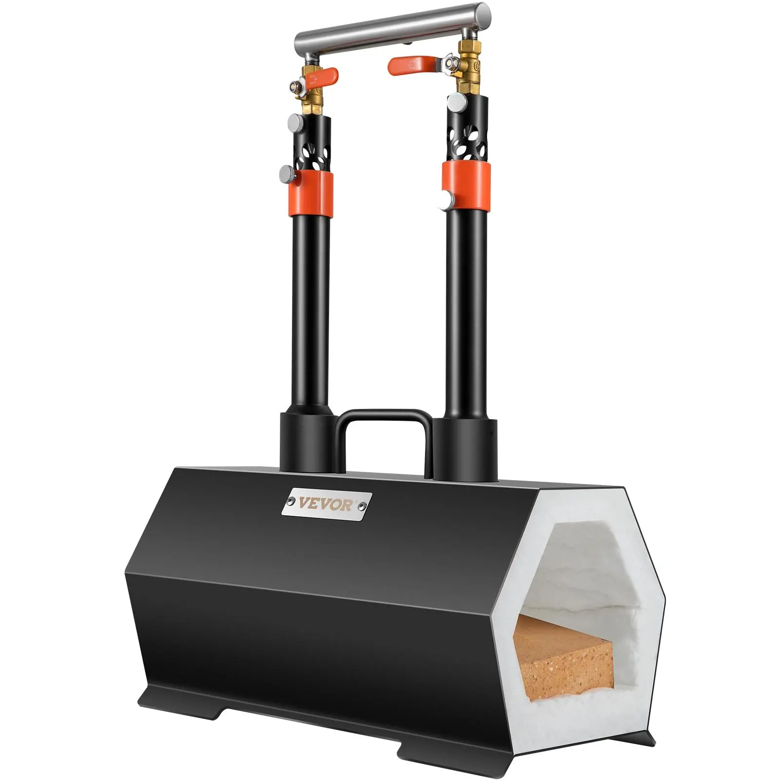 Summervibes】VEVOR Propane Forge Portable, Double Burner Tool and