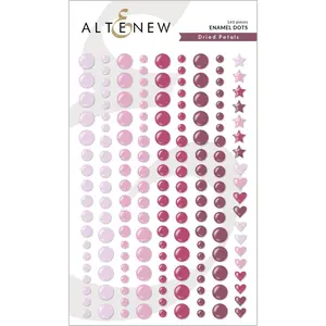 Dried Petals Enamel Dots