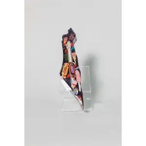 Handcrafted Israel- Shaped Mezuzah