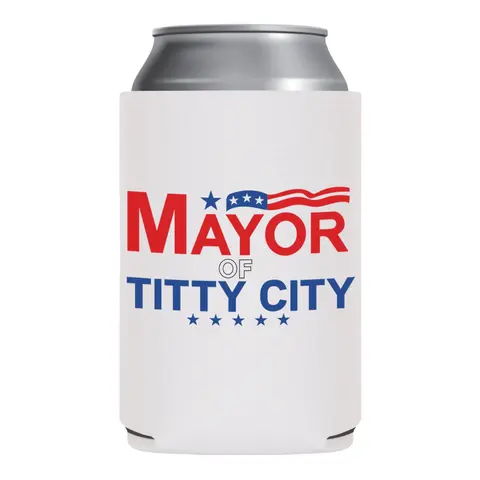 Mayor Of Titty City Titties sleeve Gift Drinkware Bottles Mug Tumbler Cup Indoor Portable Water Bottles Bottled Reusable Washable Reusable Washable