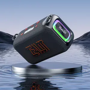 ZEALOT S85 Wireless Speaker, USB Rechargeable 50W Waterproof Desktop Stereo Speaker with Subwoofer Enhancement, USB Port PC Music Player, Smart Phone/Tablet, Audio