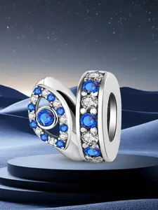 Evil Eye Design Charms, Fashionable Jewelry Making Accessories for Women & Men, Trendy All-match & Exquisite Jewelry for Birthday Gift Perfect Choice