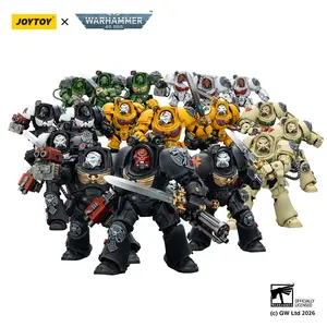 JOYTOY Warhammer 40k 1/18 Action Figures Terminator Black Templars Dark Angels Imperial Fists White Scars Salamanders