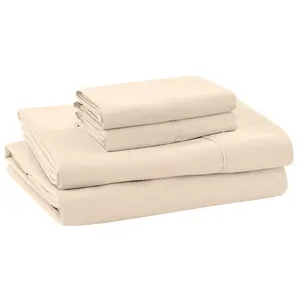 Modern Threads Solid 4-Piece sheet set Egg Shell Full