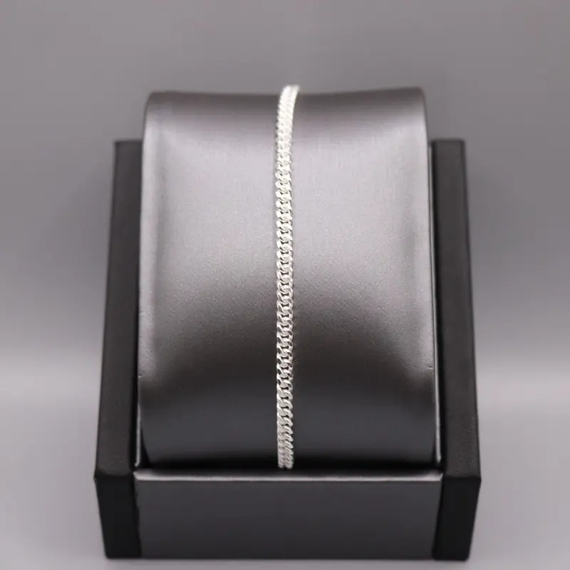 Sterling Silver Bracelet - Miami Cuban Design