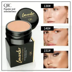 Full Coverage Concealer Balm, LightweightMatte Finish Cream for Face & Eyes, CoversTattoos, Scars & Spots, WaterproofMoisturizing Makeup for All Skin Types.Gifts for girls