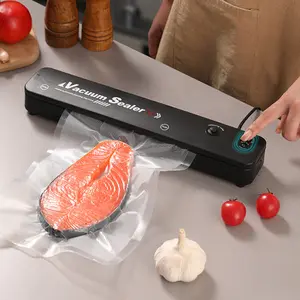 Vacuum Sealer Machine with 50 Bags,Portable Fully Automatic for Food Storage & Dry Food,Compact Household Kitchen Appliances,Home Use