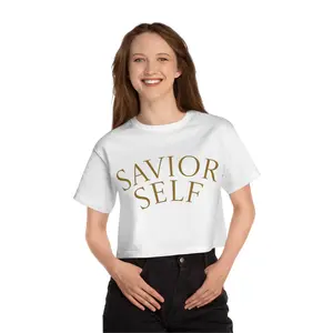 Savior Self/ The Won Cropped Champion T-Shirt