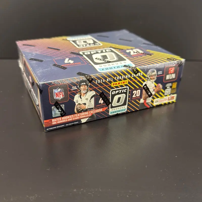 Panini 2024 Donruss Optic Retail Box Sealed - NFL Trading Cards with Rated Rookies & Exclusive Cards