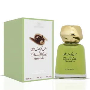 Choco Musk Pistachio Eau de Parfum Spray 100ml (3.4 oz) by Al Rehab