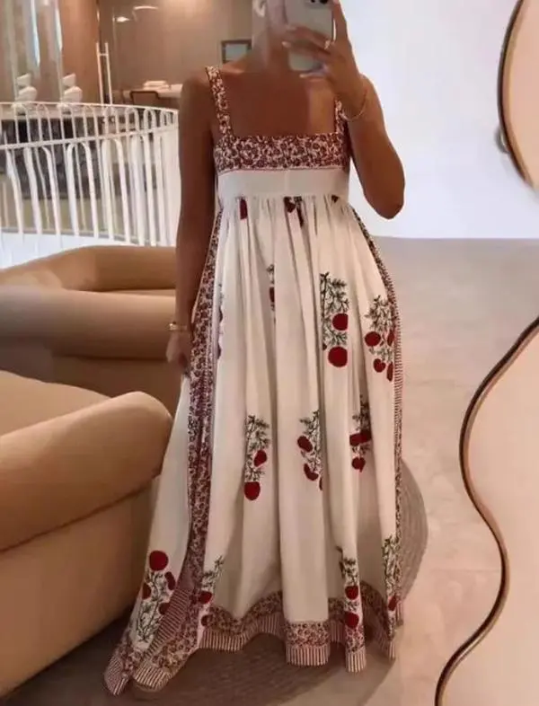 High-Waist Swing Dress elegant  dresses elegant womenswear