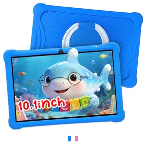 Special Offer on TikTok Shop!10.1 Inch Tablet PC for Students, Android  Tablet 64GB, 5G WiFi Dual Camera, HD IPS Screen with Rugged Protective Cover, Google Play & Parental Control, Best Educational Christmas Birthday Gift for Kids