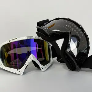 Newest Motorcycle Goggles for Men, Motocross Sunglasses, Safety Protective Mx Night Vision, Helmet Goggles, Vintage Driving Glasses, Protective Gear