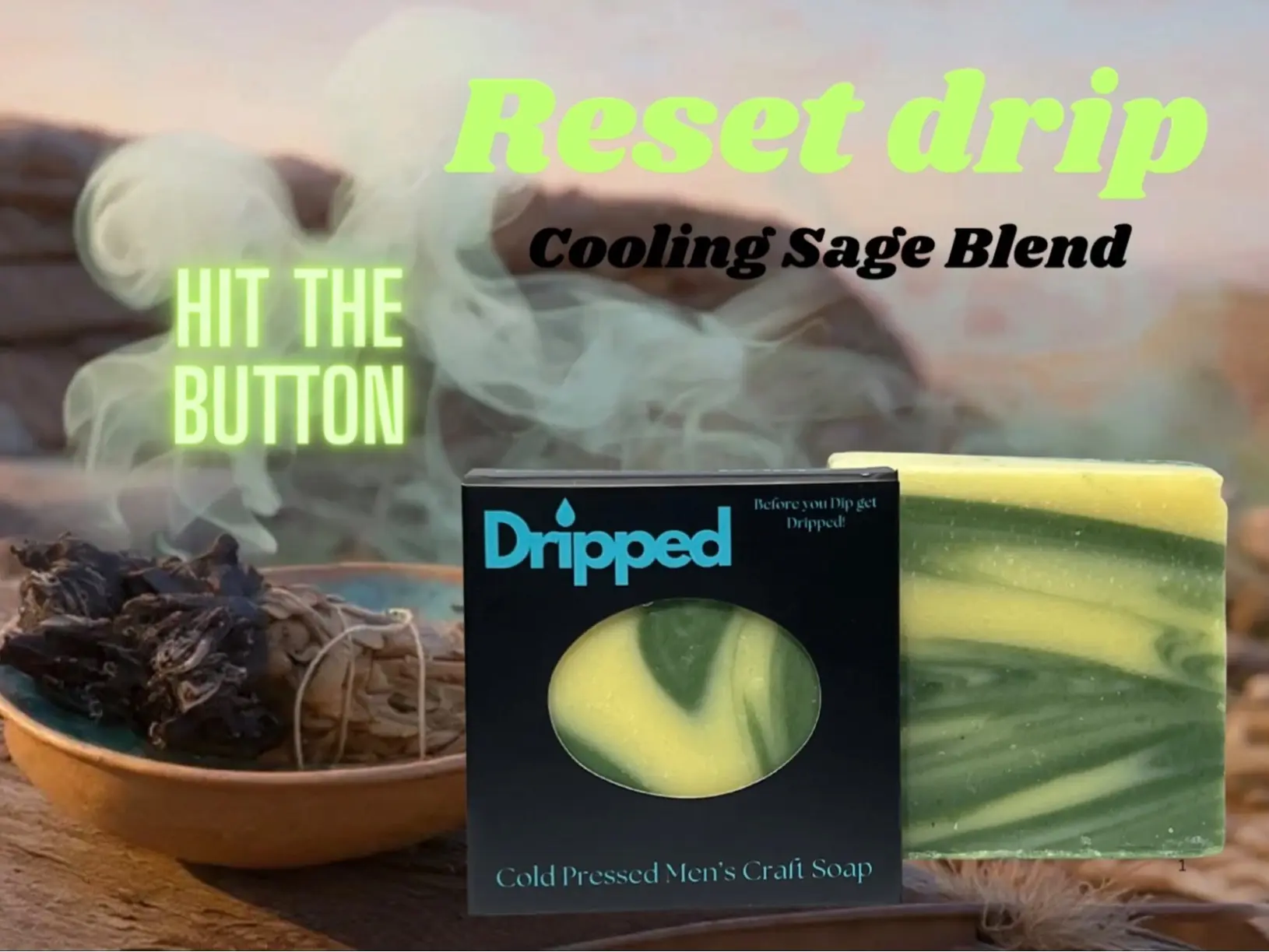 Reset Drip Calming Craft Soap
