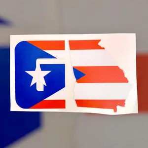 PUERTO RICO GEORGIA STICKER