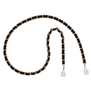 Golden Black AirPod Chain