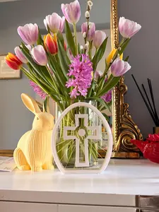 Modern Cross Decor – Minimalist Christian Home Accent | Easter & Year-Round Display