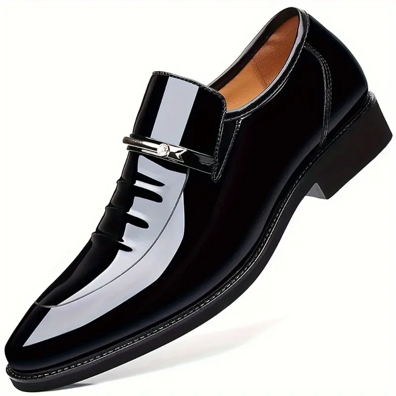 2026 Shoes Men [Formal Oxford Shoes] Gloss Mens Oxford Dress Shoes - Formal Business Comfortable On Loafers - Casual Driving Boat Shoe Men