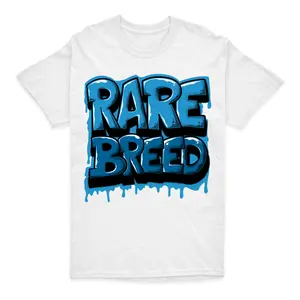 Rare Breed T-shirt Match 9 Powder Blue| Color-Match Design Shirt |Customizable Fit (S-5XL) | Ideal for Matching Your Favorite Sneakers
