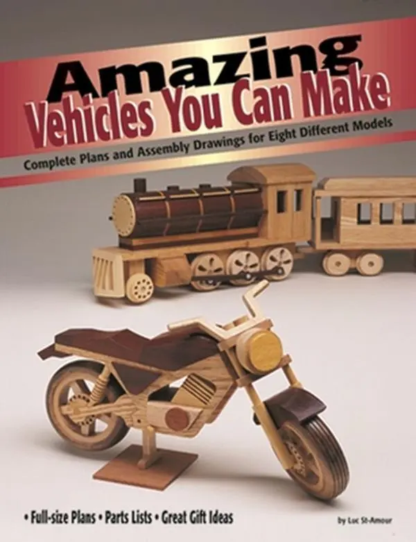 USED-Amazing Vehicles You Can Make: Complete Plans and Assembly Drawings for Eight Different Models (Fox Chapel Publishing) by Luc St Amour (Paperback)