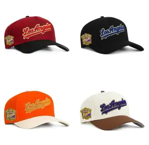 Los Angeles Dodgers Snapback Hat - 40th Anniversary Special Edition Side Patch Baseball Cap - Premium Embroidered Script Logo Mesh Sun Hat for Men & Women - Retro A-Frame Streetwear Hip Hop Style Adjustable Trucker Cap - Multi-Color Fashion Headwear