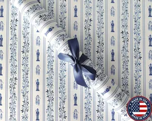 Gift Wrap Sheets - Blue & White Rose Nutcracker / Christmas Gift Wrap, Holiday Wrapping Paper, Nutcracker Ballet, Ballerina Wrapping Paper