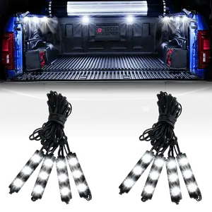 Nilight 24 LEDs White Ultra-Bright Light Kit (8 Pcs)