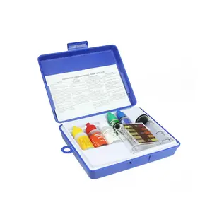 5-Piece Swimming Pool Test Kit with Tester Block and Case