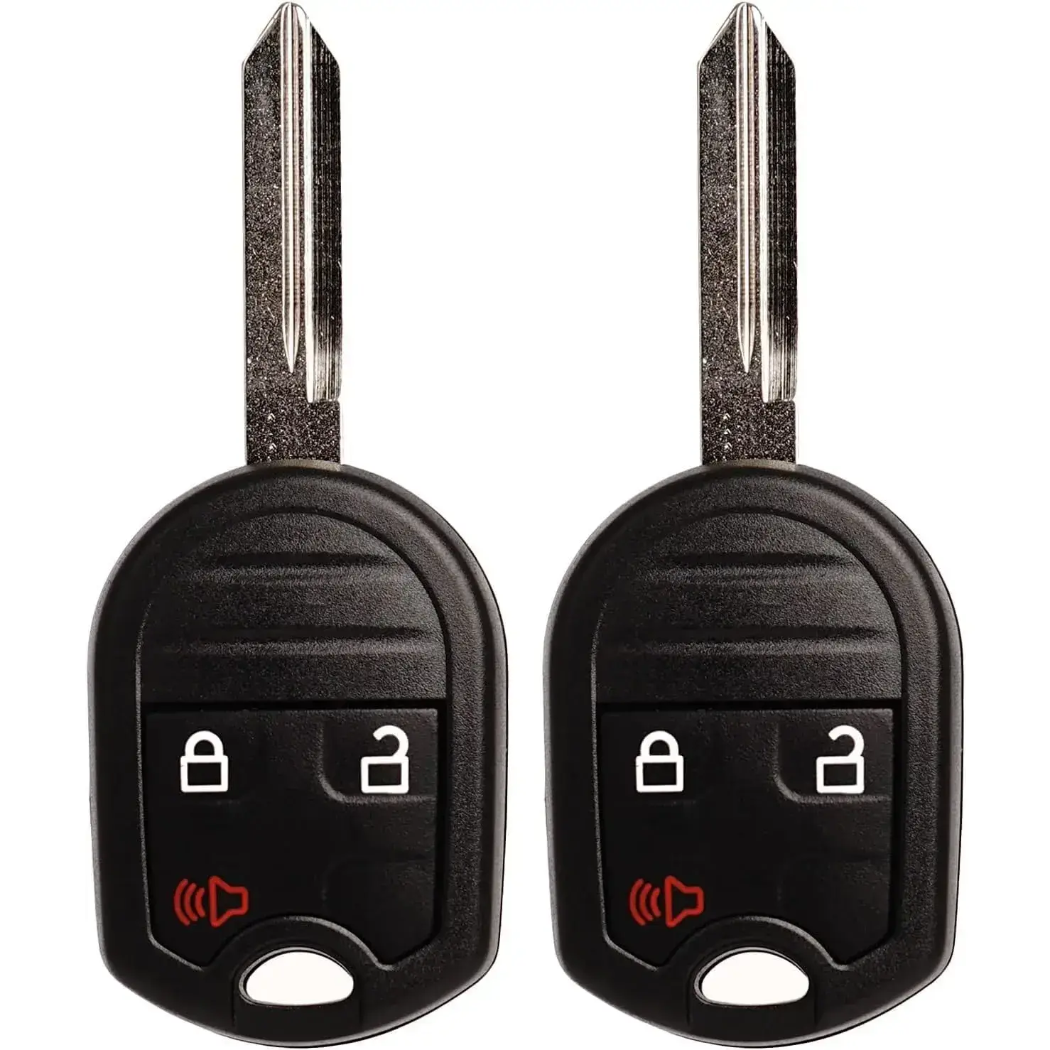 Key Fob Replacement Fits for CWTWB1U793 Ford F-150 2004-2014 F-250 F-350 F-450 Flex 2009-2017 Explorer 2001-2015 Escape Ranger Fusion Econoline Mercury Keyless Entry Remote Control 2 Sets
