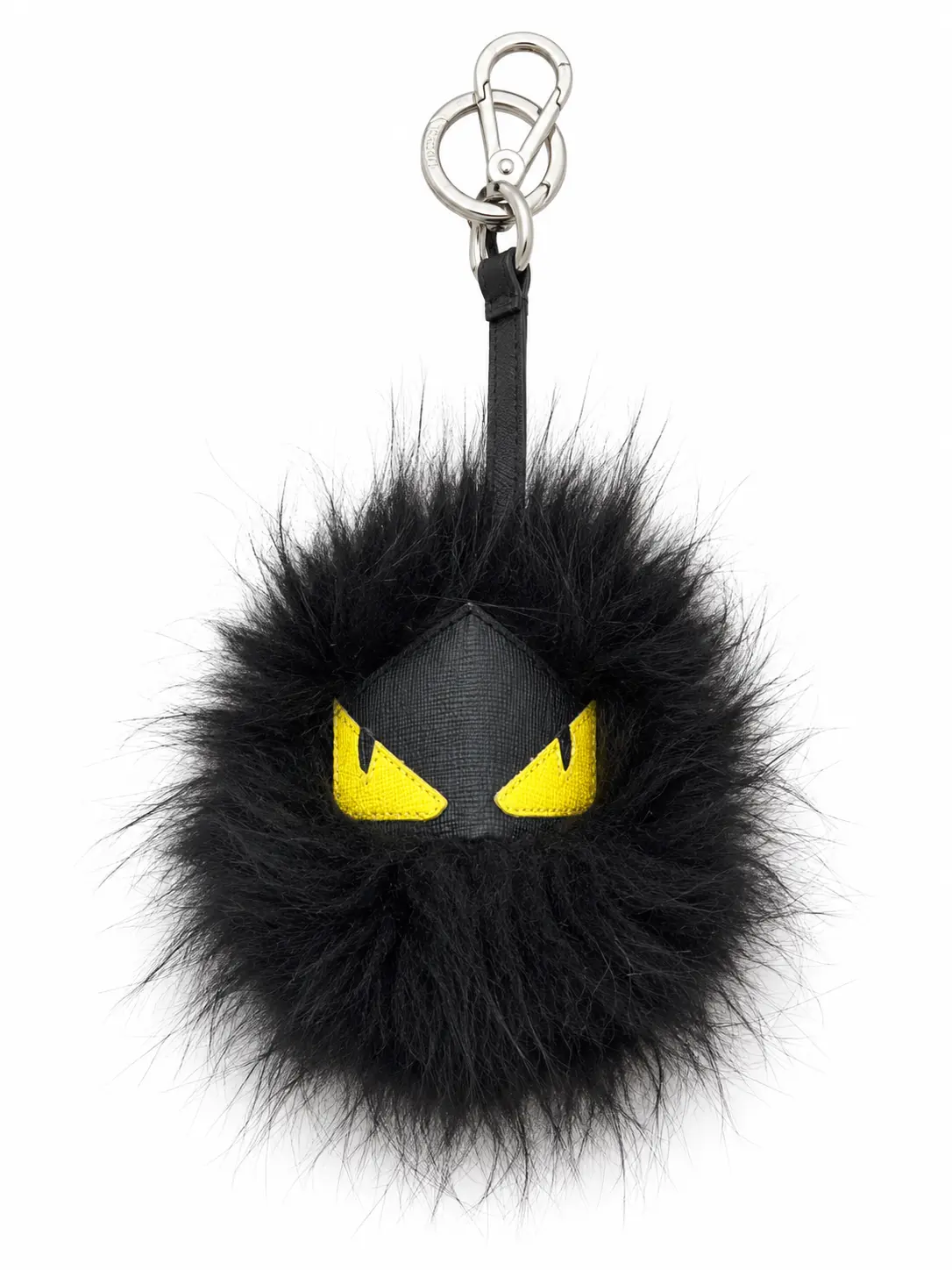 Pre-owned FENDI fur Bag Accessories Monster Charm 51757583