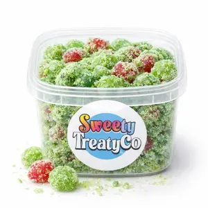 Green Apple gushies  Candies snack  - Sweet and Tangy Bonbon Candy Sour Gummy Flavor