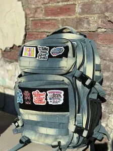 Tactical Backpack (45L) -denim (plain with free USA patch) Tactical Backpack (45L) -denim (plain with free USA patch)