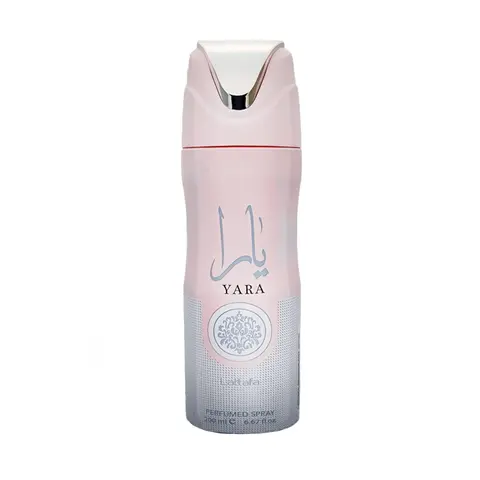Lattafa Yara Deodorant Long Lasting Perfumed Body Spray 200ml Body Care Fragrance Scent Gentle