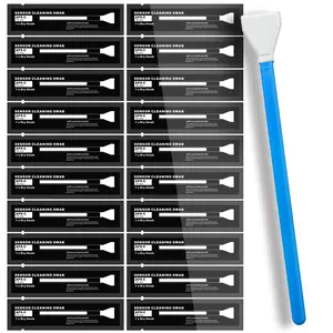 Sensor Swab Kits Sensor Cleaning Swabs for APS-C Sensors of DDR DSLR or SLR Camera (1000 Pieces of 16 mm Sensor Cleaning Swabs) (No. HCS-16-1000)