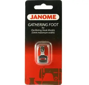 Janome Gathering Foot for Oscillating Hook Models 200124007
