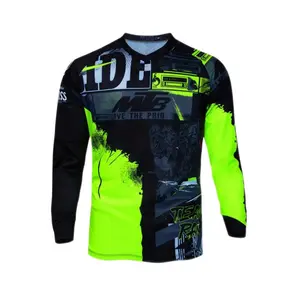 Cycling jersey offroad jersey motocross jersey sweatshirts enduro moto cross downhill  t-shirt enduro Mountain bike mtb jersey bicycle clothing