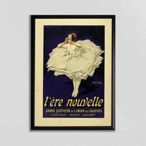 Paris Wall Art, Food and Drink Print, Restaurant Decor, Jean d'Ylen, Vintage Home Decor, Vintage Advertisement, Retro Poster