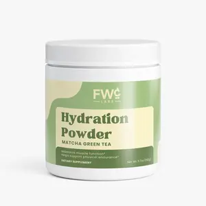 FWCLABS Matcha Green Tea Hydration Mix - Premium Daily Electrolyte & B-Vitamin Drink Powder | Magnesium & Potassium Support - Non-GMO - 162g