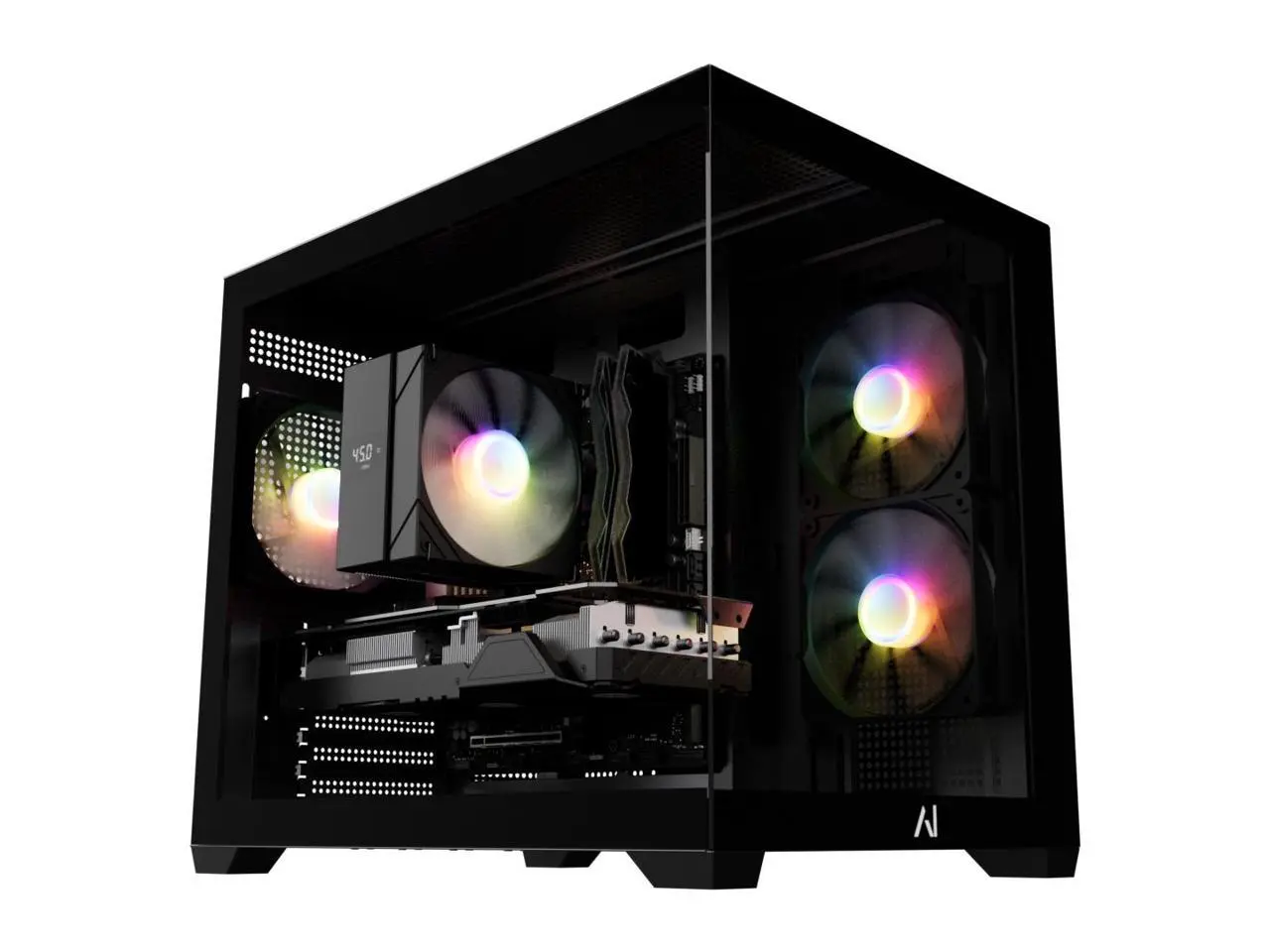 Andromeda Insights Spectra Gaming PC - RTX 5060 8GB | Ryzen 5 9600X (5.4 GHz Turbo Boost) | 16GB DDR5 6000MHz | 1TB Gen4 SSD | 650W Gold | ARGB | Wi-Fi + BT | Win 11