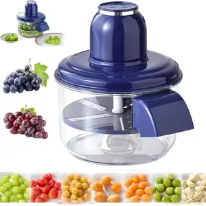 Automatic Electric Grape Peeler Machine, Multifunctional Skin Remover for Garlic & Cherry Tomato, Effortless Small Fruit Peeling Tool for Home Kitchen Cooking