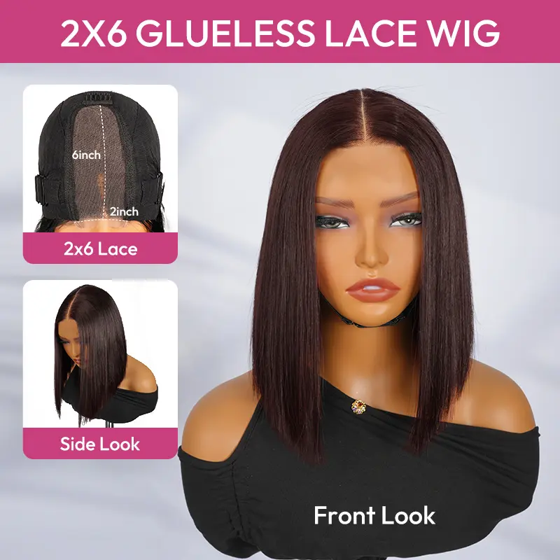 #2 Glueless 2x6 Bob