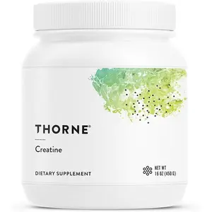 Thorne Micronized Creatine Monohydrate Powder Unflavored, NSF Certified for Sport, 5g Per Serving for Muscle & Cognitive Support, 90 Servings