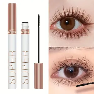Ultra-Fine Volumizing Mascara - Waterproof, Sweatproof, Smudgeproof - Perfect for Holidays and Special Occasions Mascara Makeup Mascara Wand brown  mascara