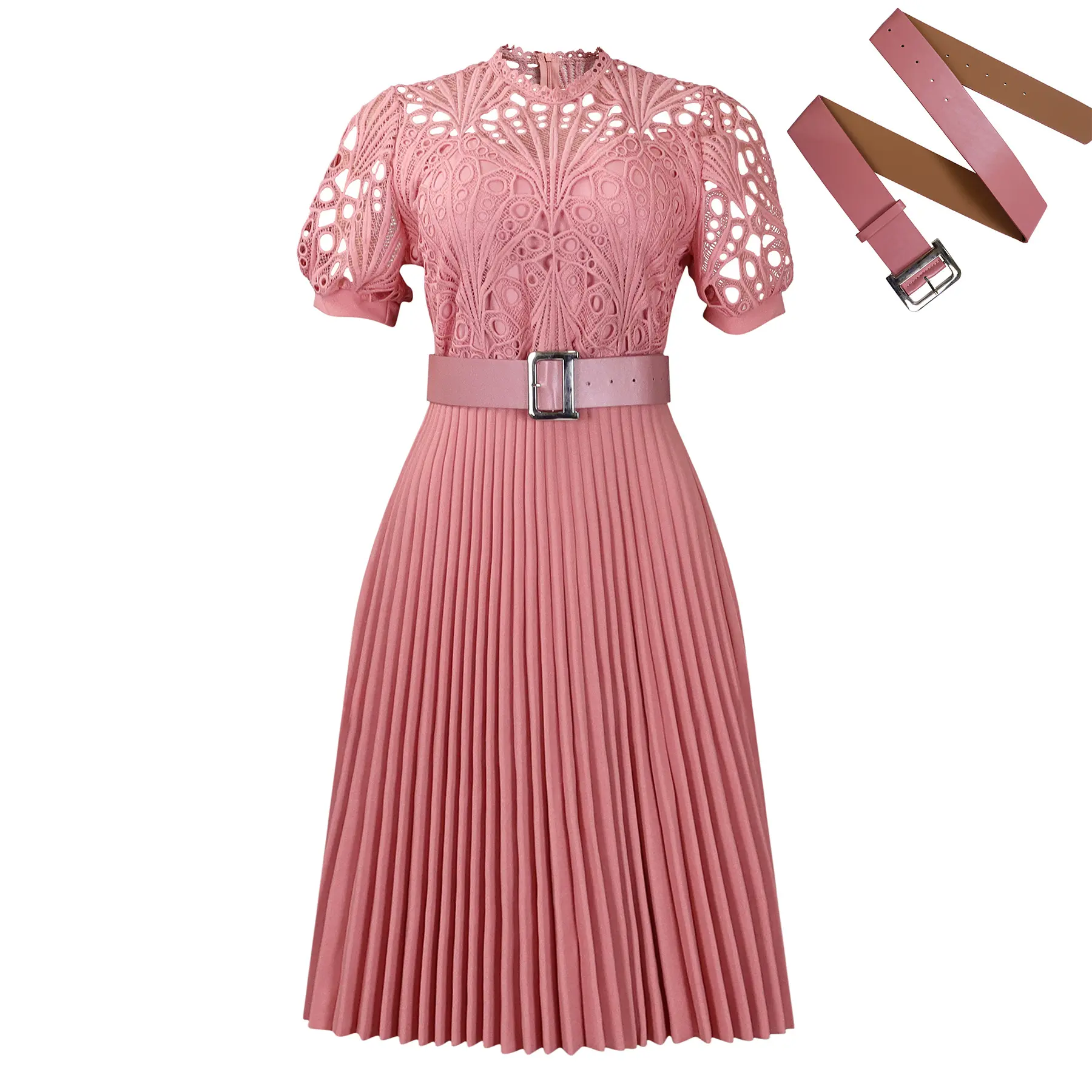 Bright Pink+Belt