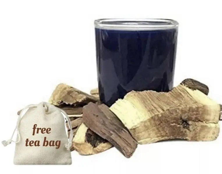 Premium Palo Azul Eysenhardtia polystachya herbal Tea Tox 1 Lb free tea bag
